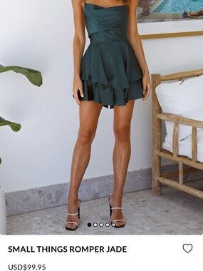 Hello Molly Jade Small Things Romper